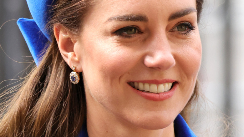 Kate Middleton arrives at the 2022 Commonwealth Day service 