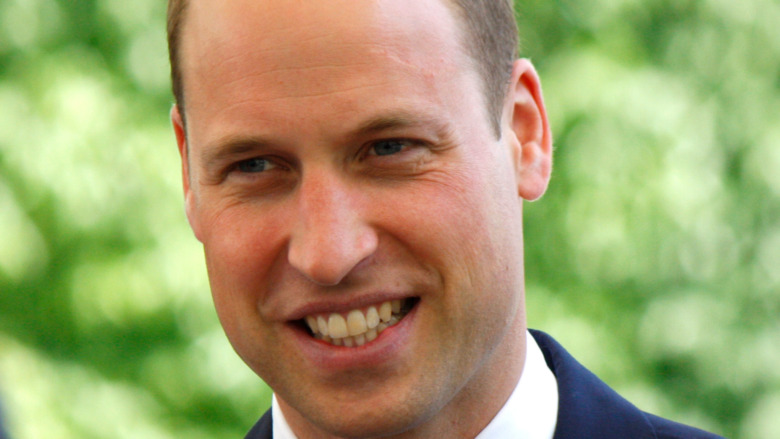 Prince William, smiling