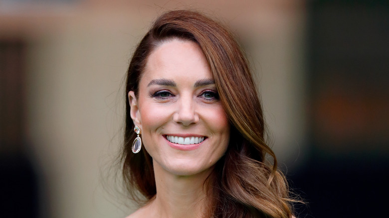 Kate Middleton smiling in close-up