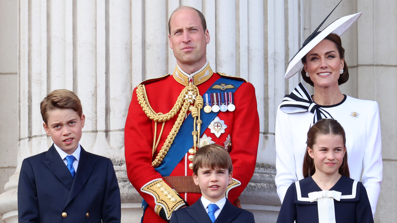 Kate Middleton smiling diamond earrings