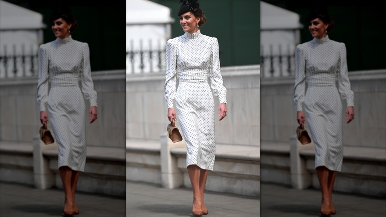 Kate Middleton on the 80th anniversary of VE Day