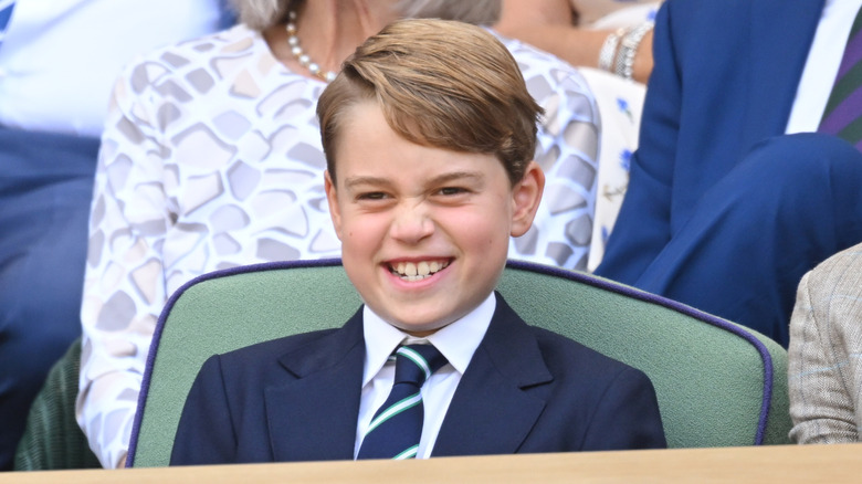 Prince George smiling