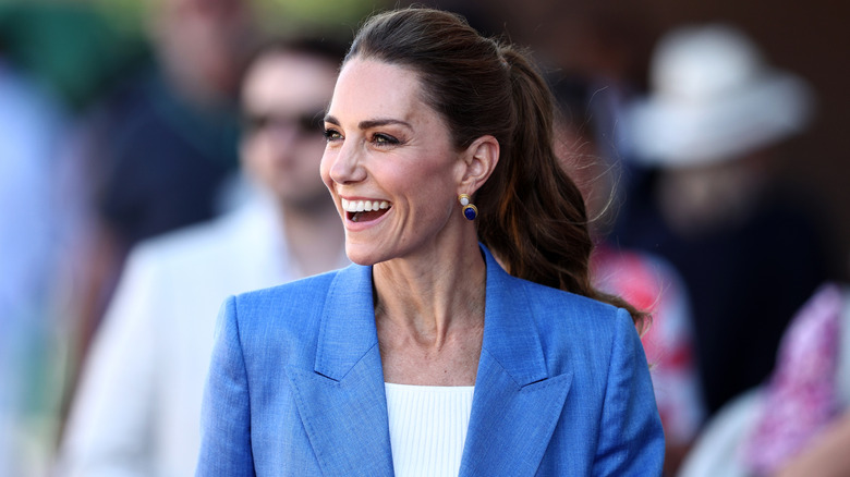 Kate Middleton smiling at Wimbledon 2026