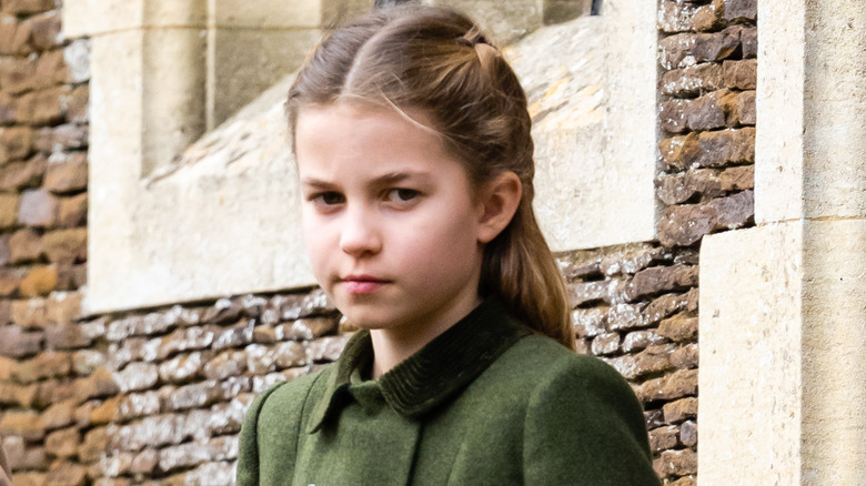 Princess Charlotte in green