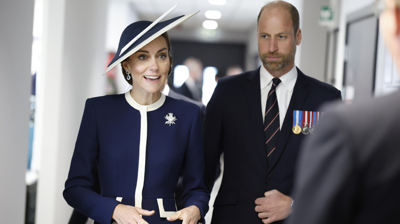 Kate Middleton with Prince William
