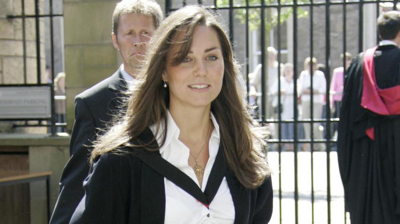 Kate Middle on graduation day in 2005