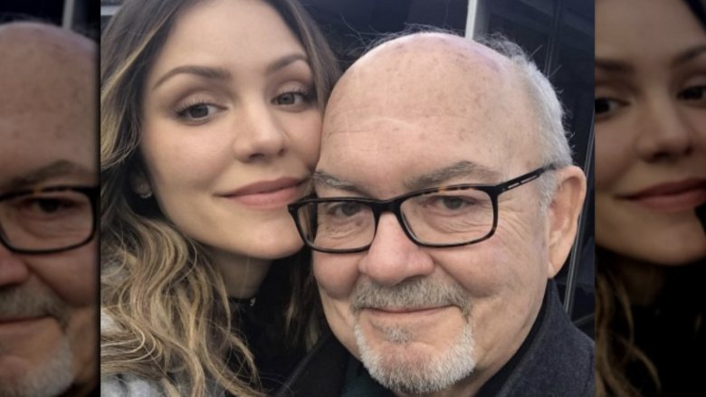 Katharine McPhee and her father, Daniel McPhee