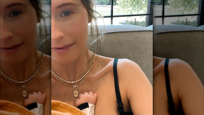 Eloise Pratt's hand