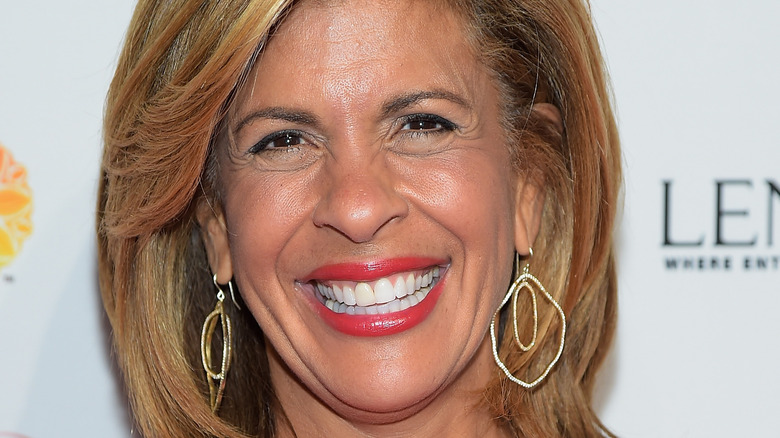 Hoda Kotb attending the Woman's Day Red Dress Awards