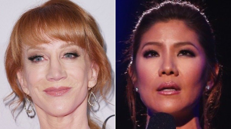 Kathy Griffin and Julie Chen