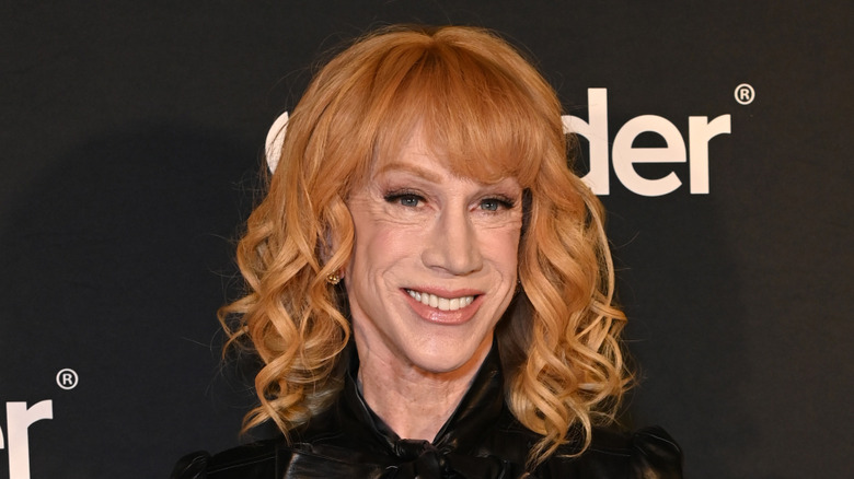 Kathy Griffin smiles in 2024