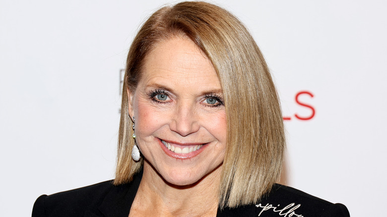 Katie Couric smiling