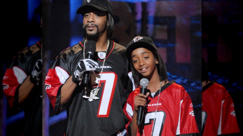 Katt Williams with Micah in 2006