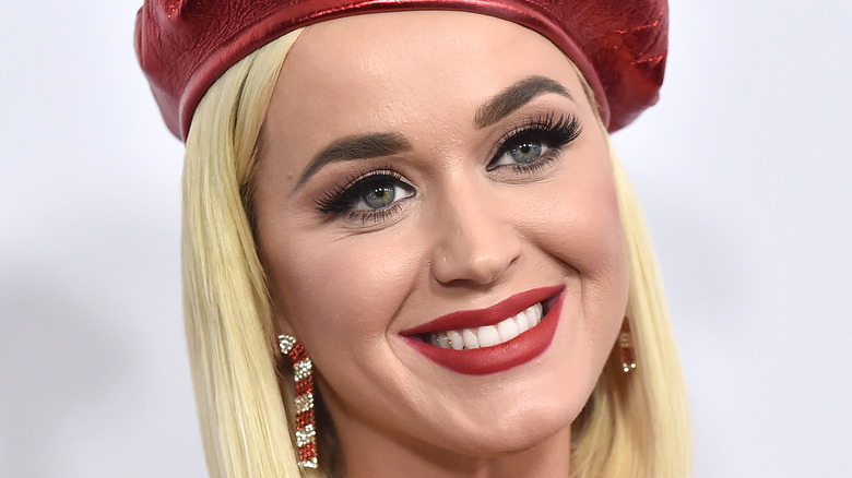 Katy Perry smiling at a red carpet event