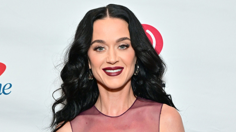 Katy Perry smiling on the red carpet