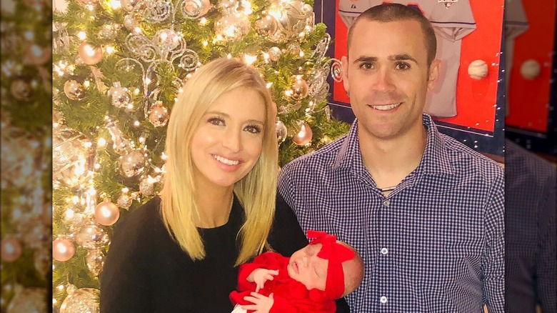 Kayleigh McEnany and Sean Gilmartin holding Blake Avery