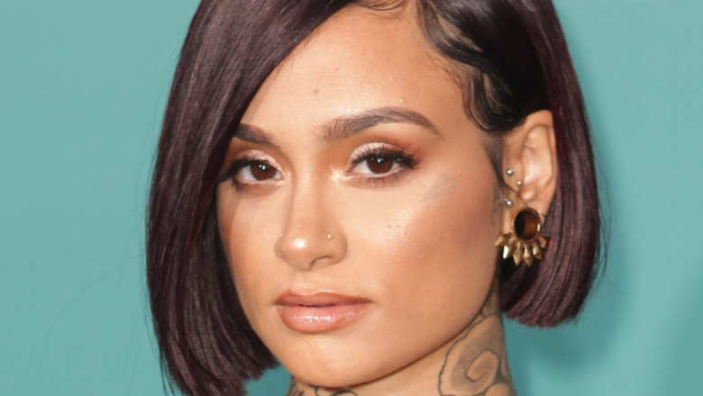 Kehlani gazing in front