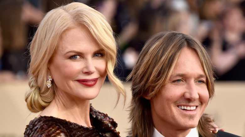 Keith Urban and Nicole Kidman smiling