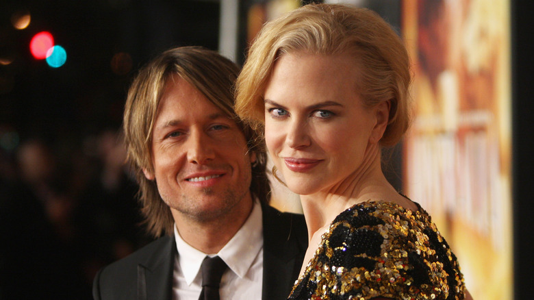 Keith Urban and Nicole Kidman smiling in 2008