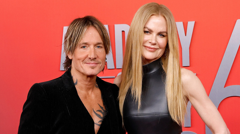 Nicole Kidman and Keith Urban smiling