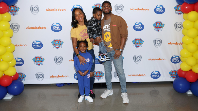 Kel Mitchell Asia Lee and kids