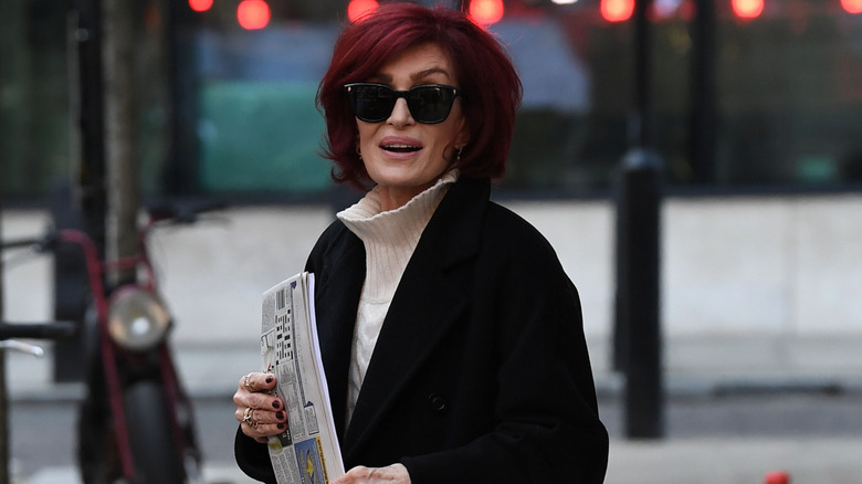 Sharon Osbourne pictured in London.