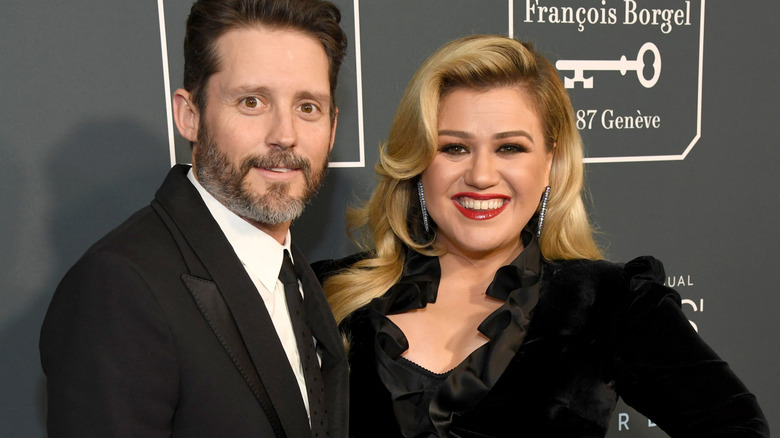 Brandon Blackstock and future ex-wife Kelly Clarkson