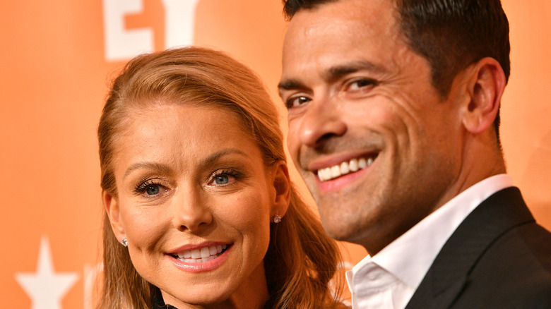 Kelly Ripa with Mark Consuelos