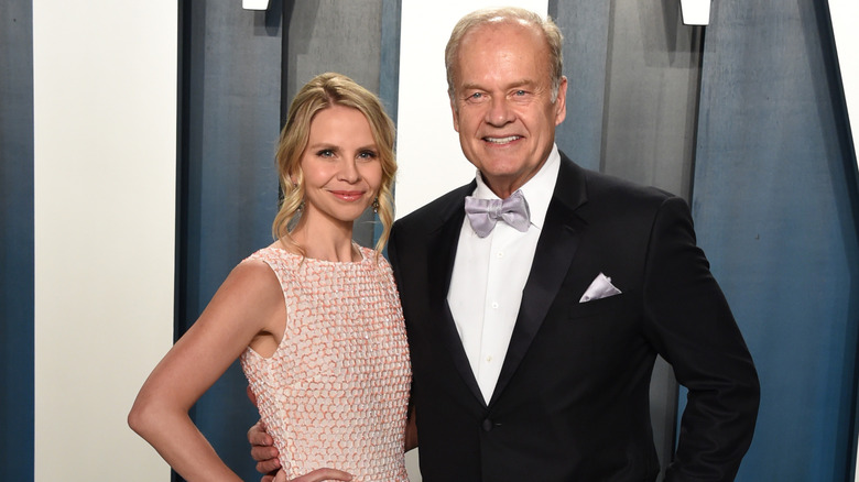 Kelsey Grammer poses with Kayte Walsh 