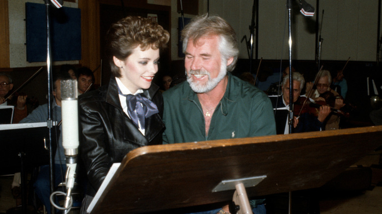 Sheena Easton and Kenny Rogers in 1983