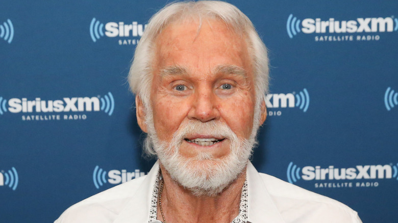 Kenny Rogers at on the SiriusXM red carpet