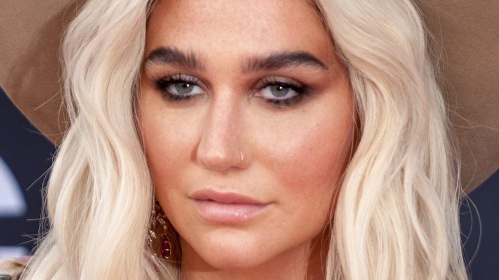 Kesha staring