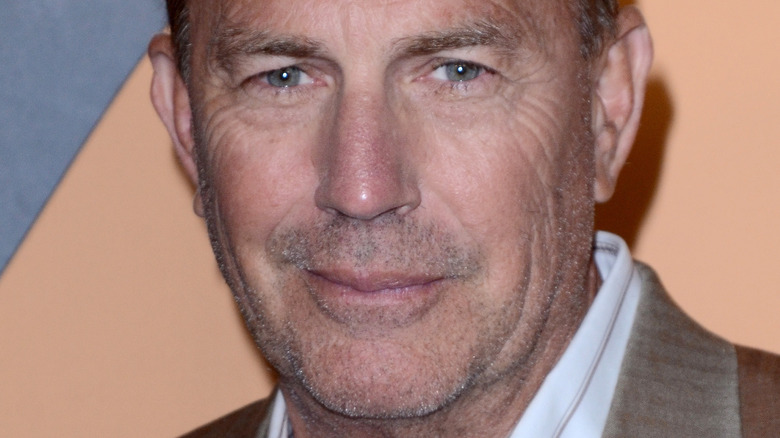 Kevin Costner smiling