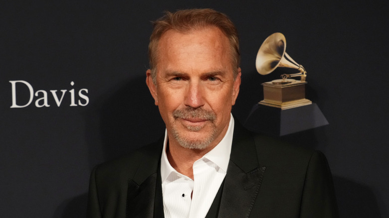 Kevin Costner on red carpet 