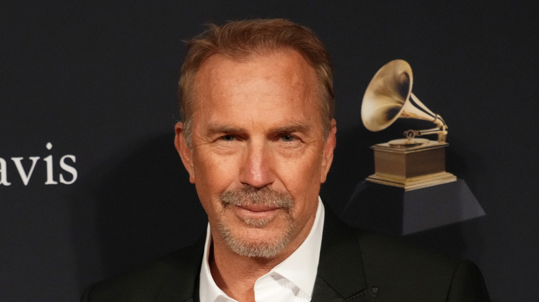 Kevin Costner Grammys Black tux