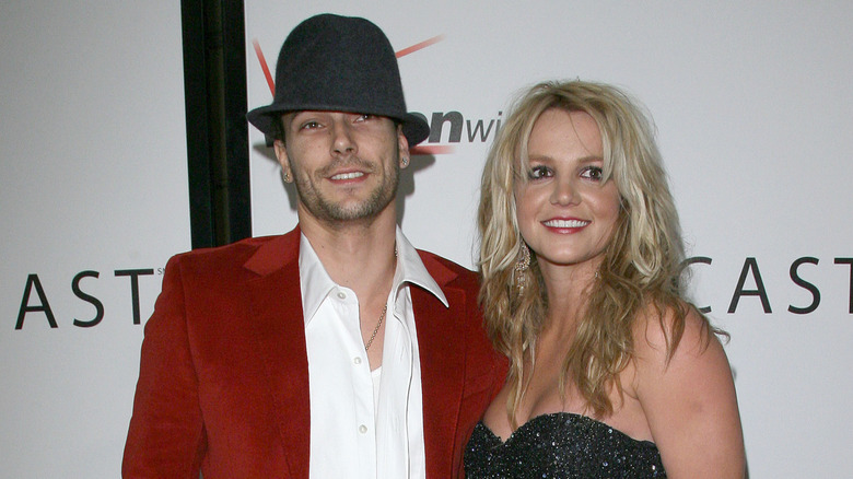 Britney Spears with her ex Kevin Federline