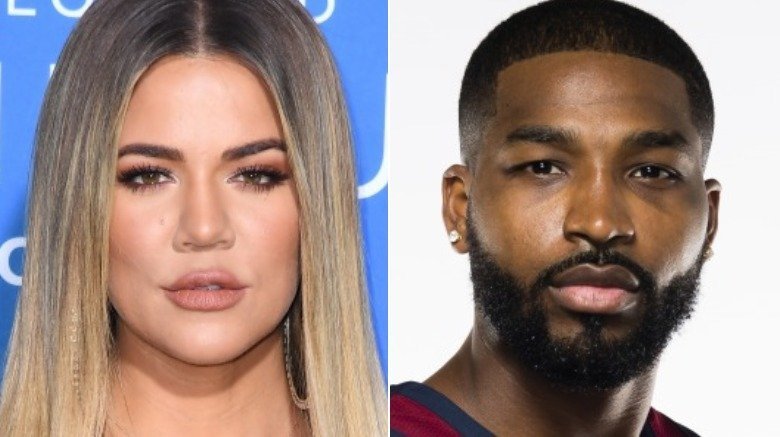 Khloe Kardashian and Tristan Thompson