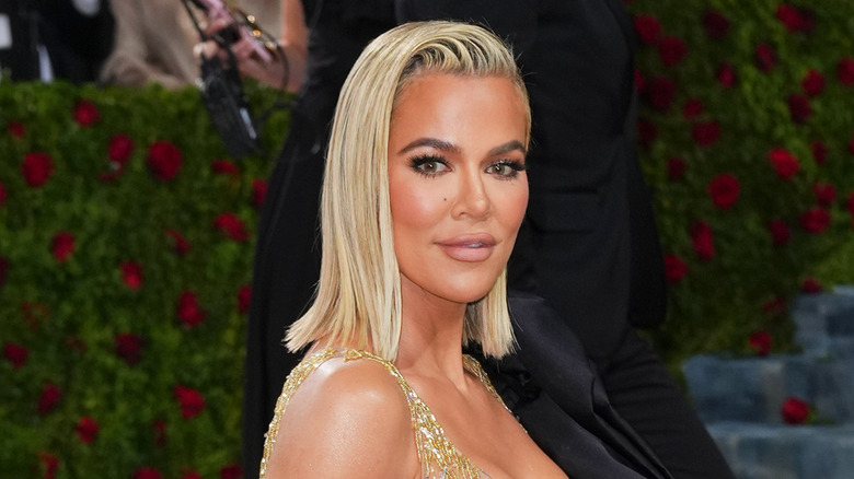 Khloe Kardashian at the 2022 Met Gala