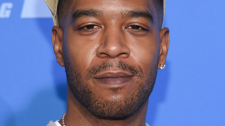 Kid Cudi posing at 2022 premiere