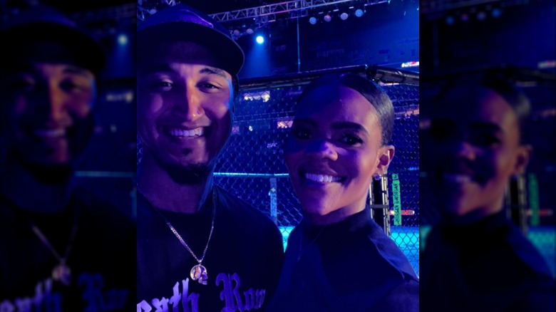 Robert James Ritchie Jr. with Candace Owens.