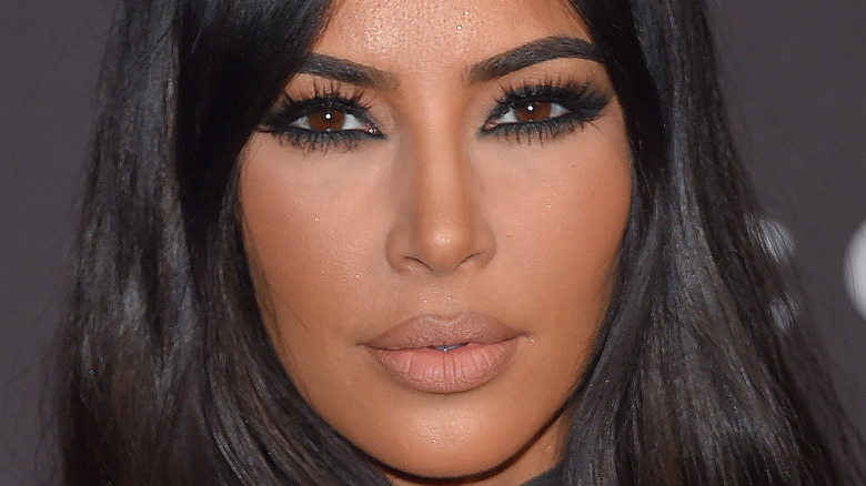 Kim Karadashian serious 