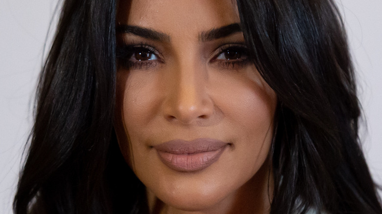 Kim Kardashian smile 