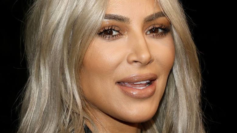 Kim Kardashian blonde