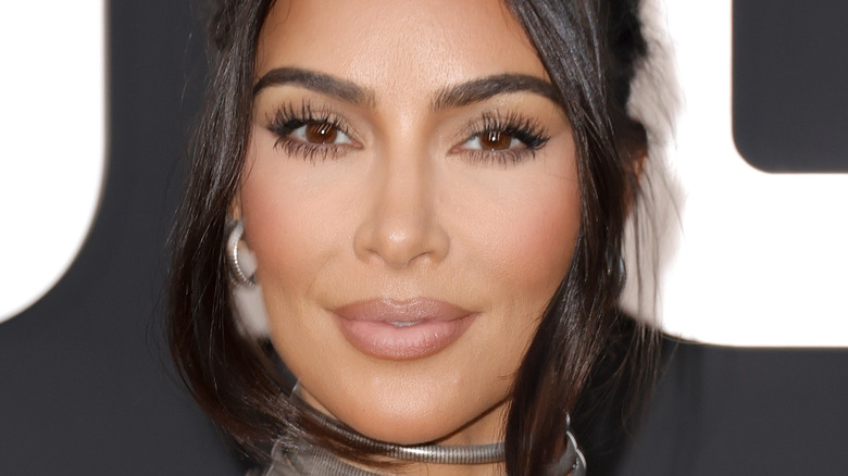 Kim Kardashian attending the Los Angeles premiere of Hulu's new show "The Kardashians"