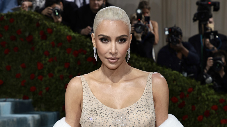 Kim Kardashian poses 