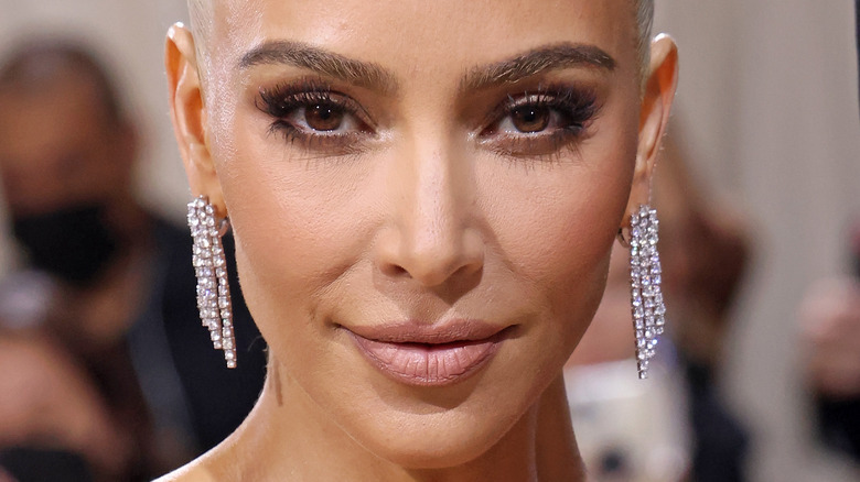 Kim Kardashian attends The 2022 Met Gala