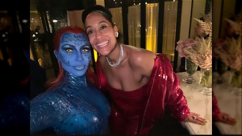 Kim Kardashian and Tracee Ellis Ross selfie