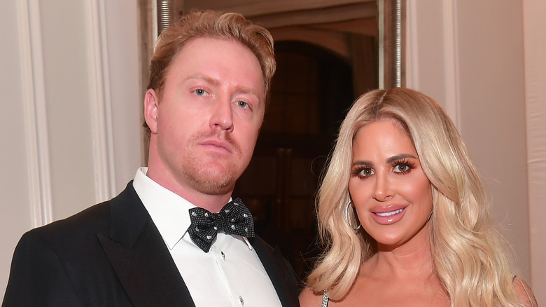 Kroy Biermann and Kim Zolciak black tie event