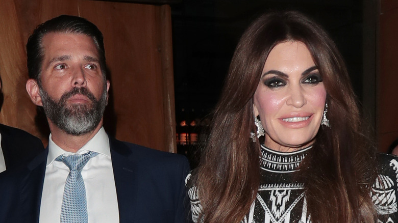 Donald Trump Jr. with Kimberly Guilfoyle