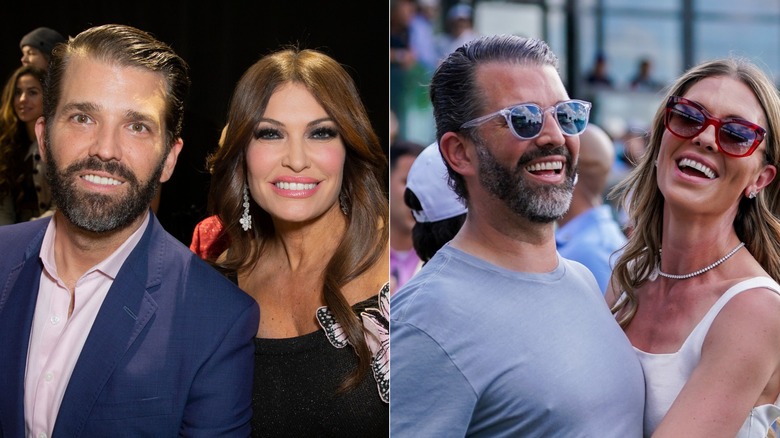 Donald Trump Jr with Kimberly Guilfoyle and Bettina Anderson